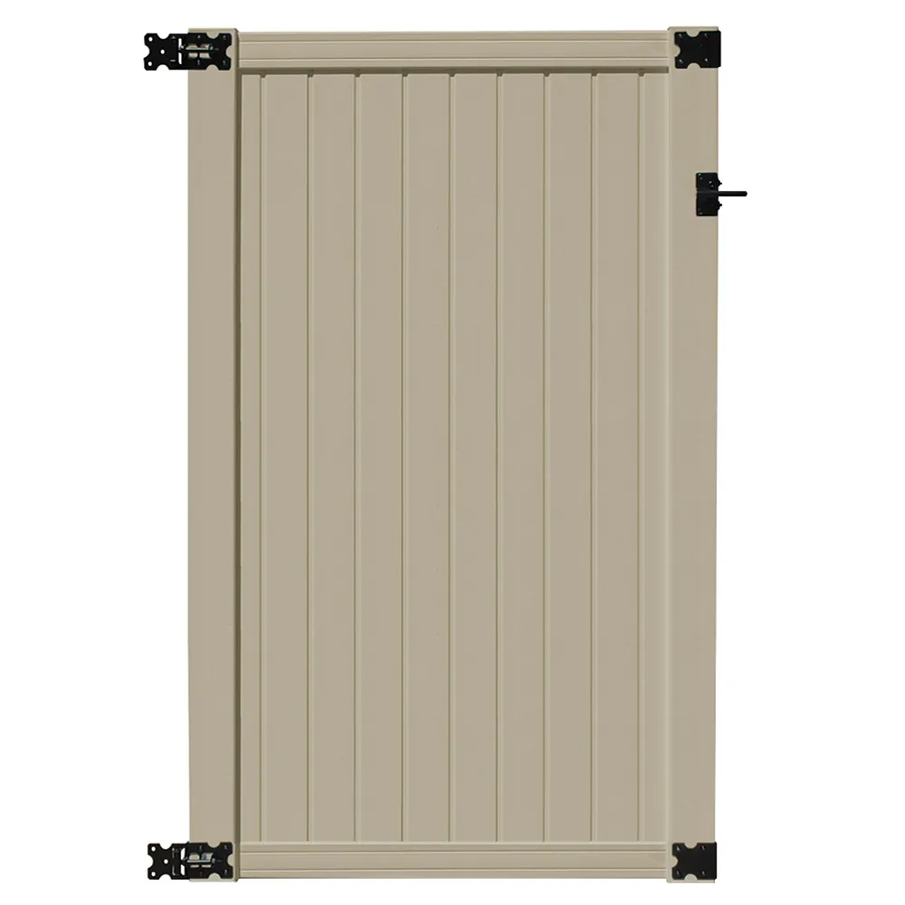 6' x 6' Belfast Privacy Fence Panels and Gate Tan image 5