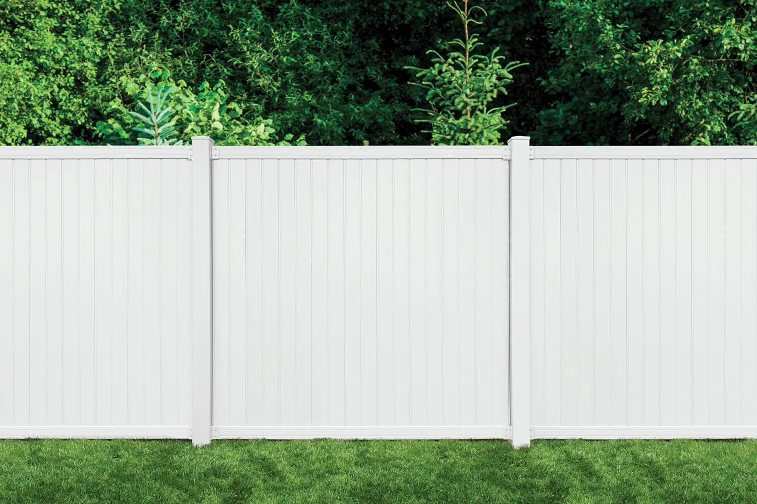 6' x 6' Belfast Privacy Fence Panels and Gate White image 1