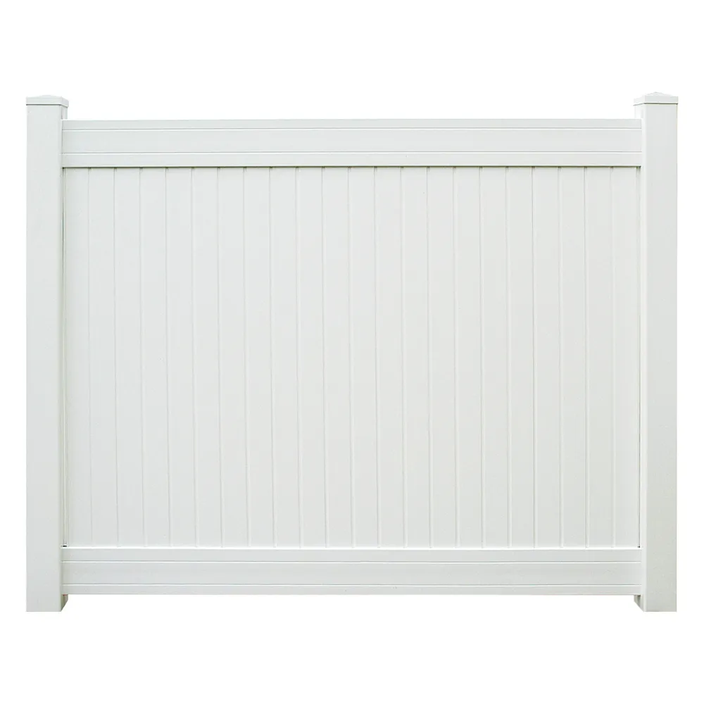 6' x 8' Wexford Privacy Fence Panels and Gate White image 4