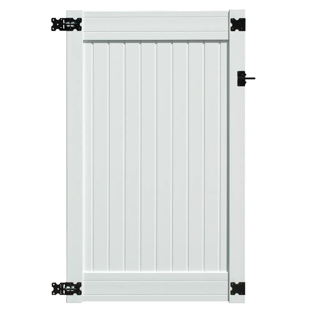 6' x 8' Wexford Privacy Fence Panels and Gate White image 5