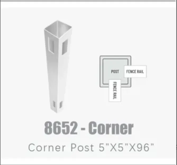 Vinyl Fence Component: Post image 3