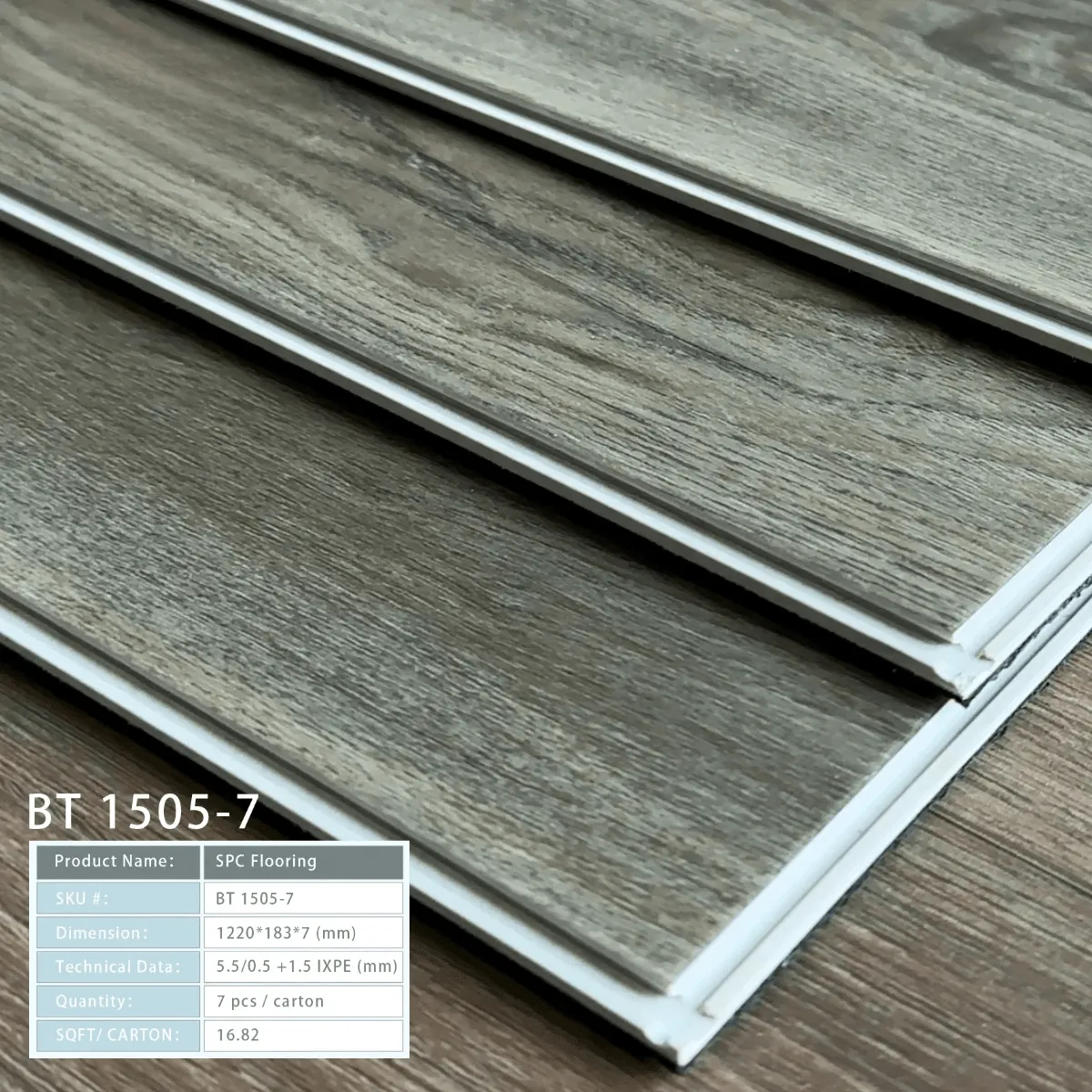 Vinyl Floor Weathered Timber image 2