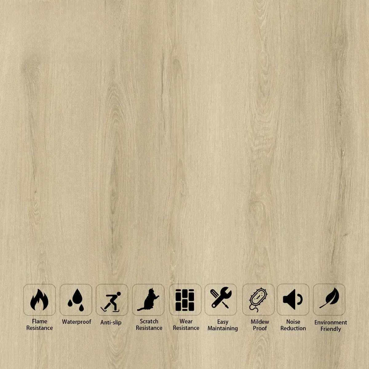 Vinyl Floor Sandstone Timber image 1