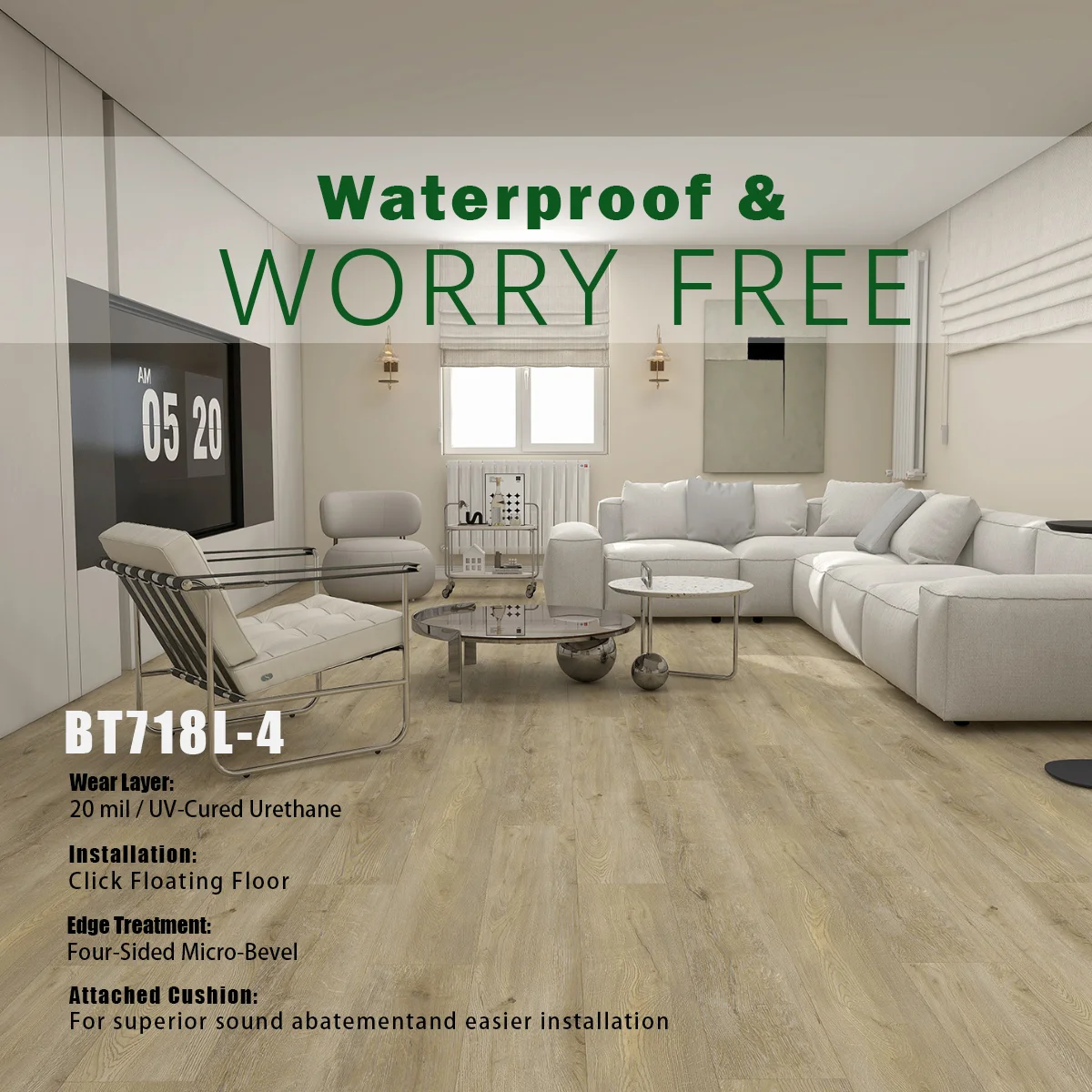 Vinyl Floor Oak image 4