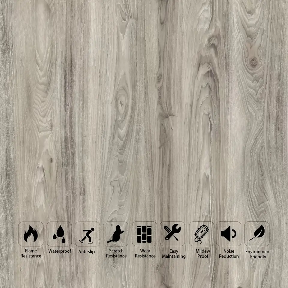 Vinyl Floor Storm Grey image 2