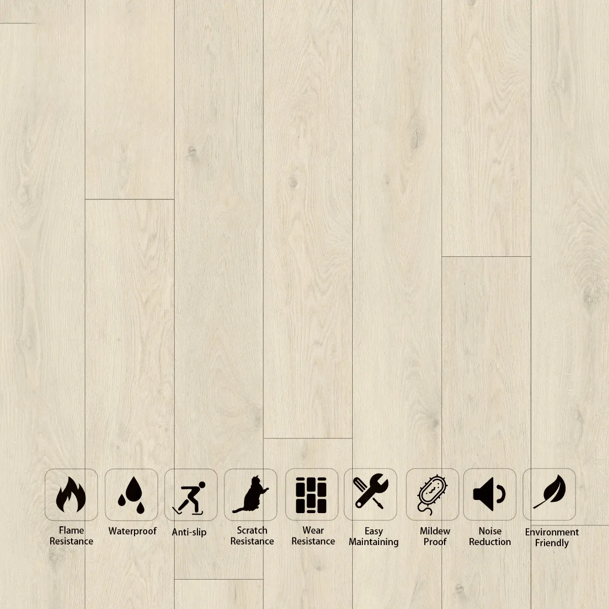 Vinyl Floor Glacier Mist image 2